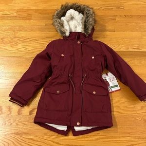 Member’s Mark “ultimate girls” parka jacket. Girls size 7/8. NWT